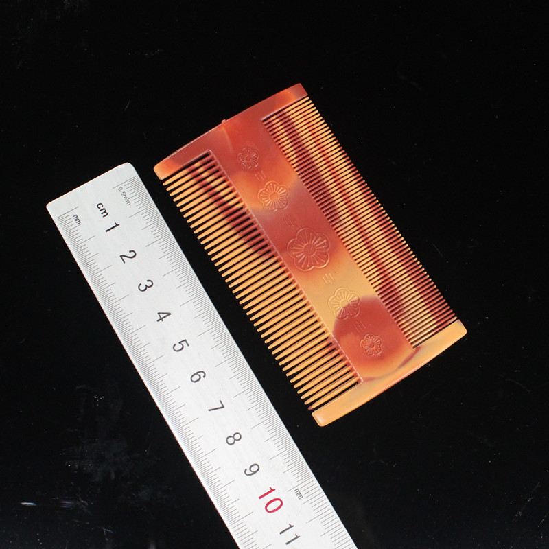 Z109 Double-Edged Fine-Toothed Comb Dandruff Removal and Lice Scraping Comb Fine Teeth Two-Sided Hairbrush, Stall Supply Department Store for One Yuan