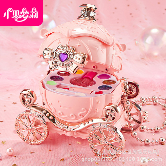 children's cosmetics lipstick toys wholesale 345-6 years old suit girls makeup kit simulation play house non-toxic 053